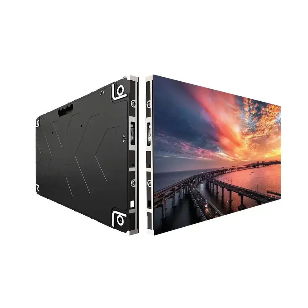 Aurora semi-outdoor LED display for retail exterior application