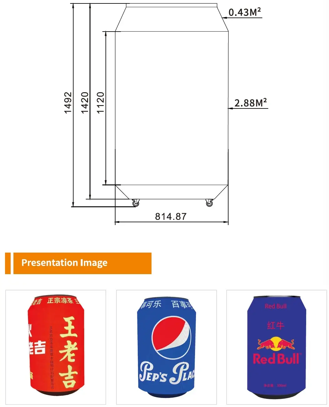 LDCCUSTOM — indoor LED cabinet family