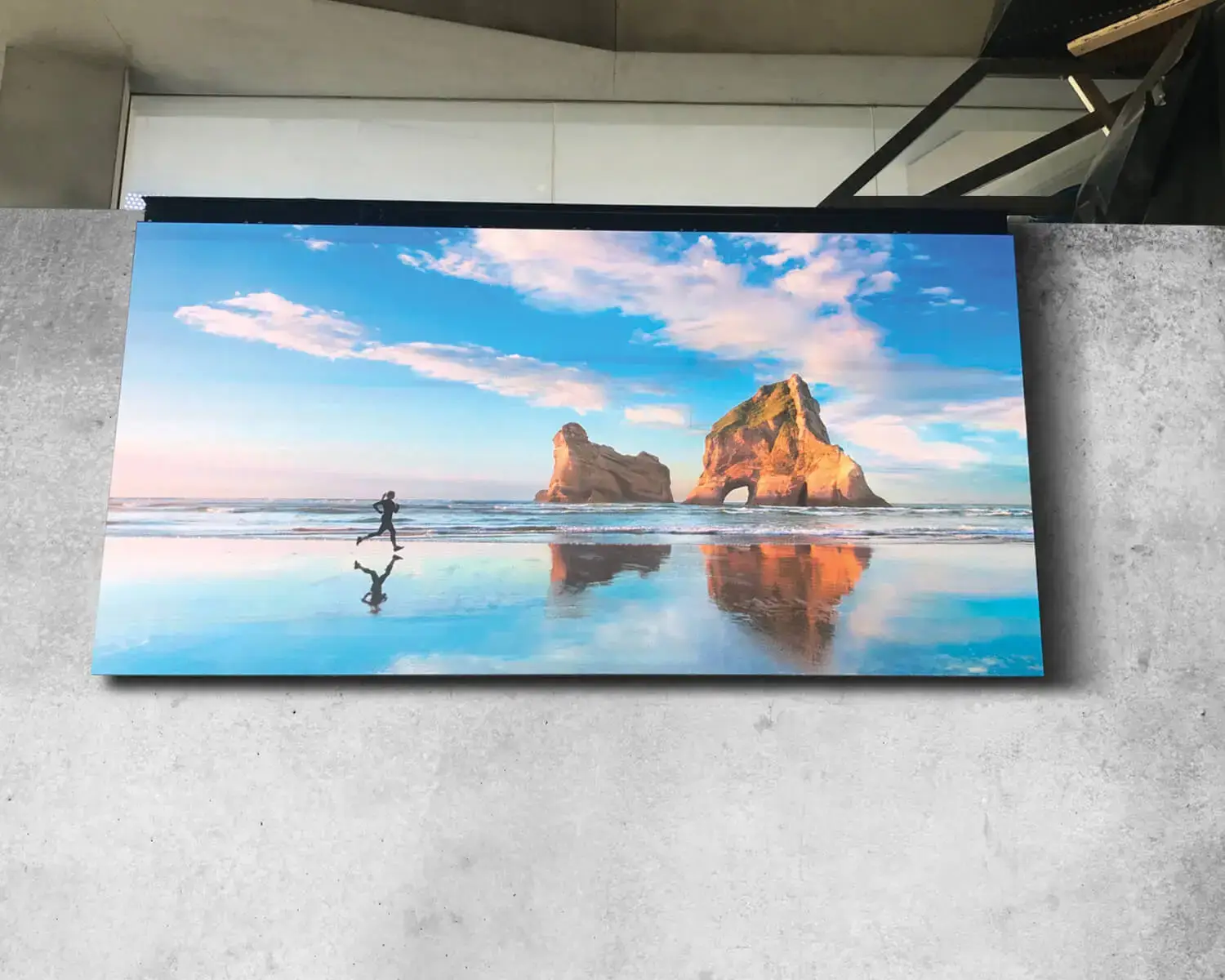 Aurora fine-pitch 2.6mm LED cabinet for casino floor display