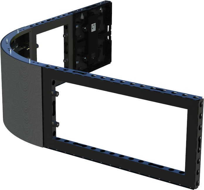 LDC24012SFP-FLEX-V — VSPEC indoor LED cabinet