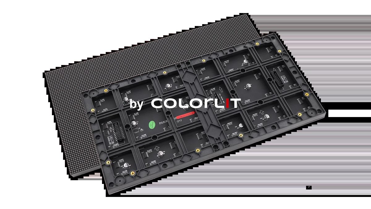 Low-cost LED module rear — exposed PCB, no potting or protection