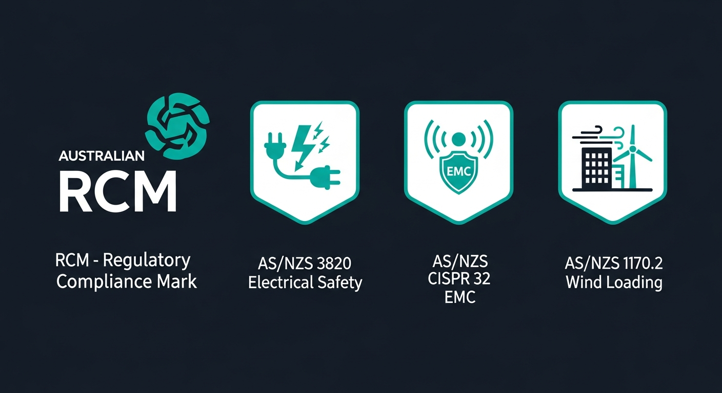 AU compliance for LED displays: RCM, electrical certification and what councils actually check